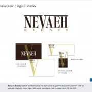 logo, business cards & note card design