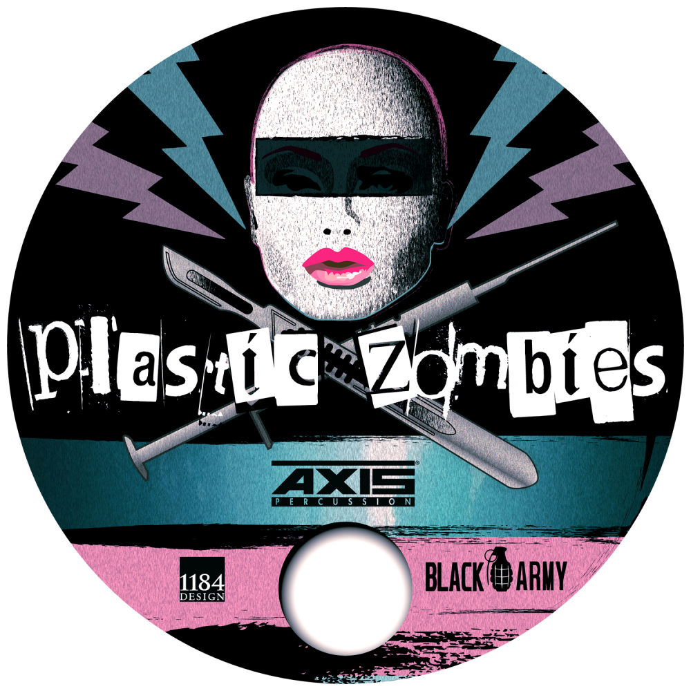 drum-t-shirt-art-for-plastic-zombies-1184-design